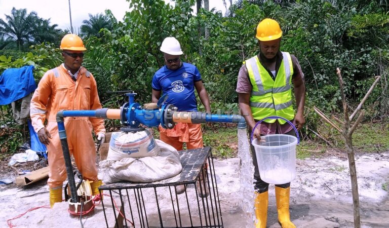 borehole drilling and pump installation 9