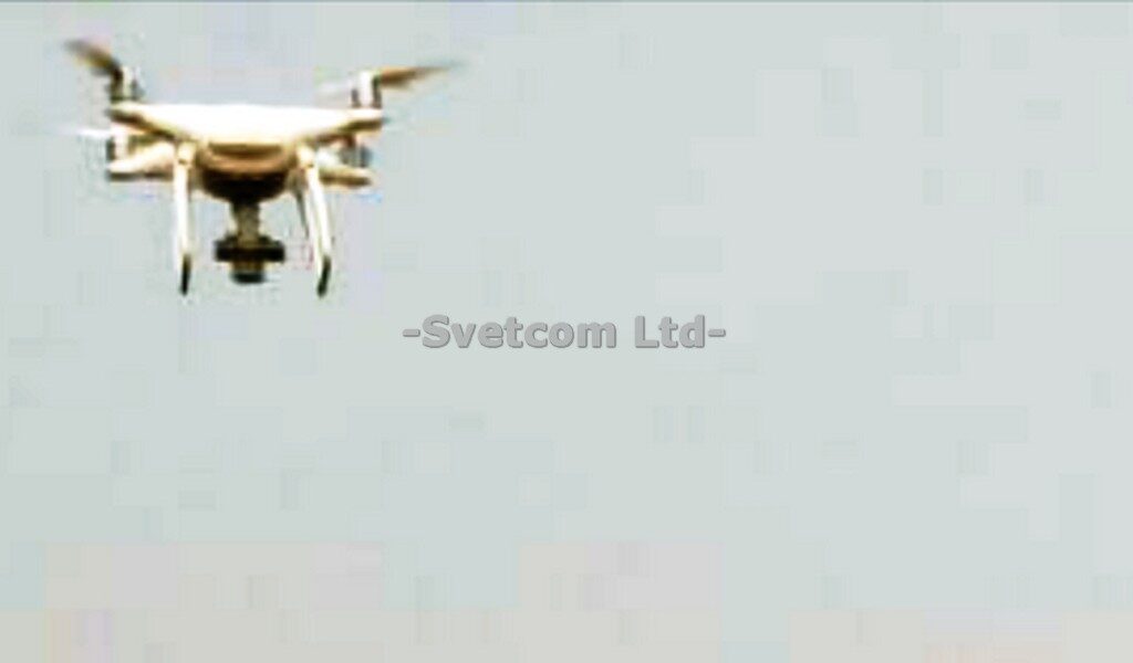 remote sensing drone in flight 1