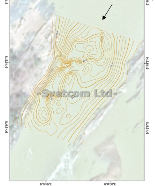 Data Analysis and Presentation of a section of River Kaduna at Zungeru using GIS software